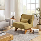 Fauteuil d'appoint confortable en polyester Art Leon