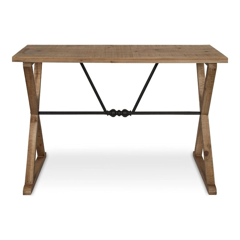 Table console en bois/métal Kate et Laurel Travere - 42x16x30