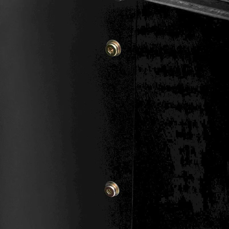 Table basse minimaliste au design Art déco incurvé