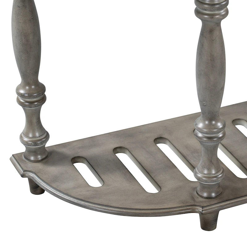 Console moderne avec 4 tiroirs et 1 étagère