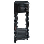 Console moderne avec 4 tiroirs et 1 étagère