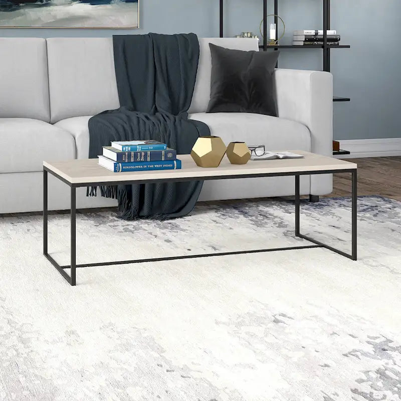 Table basse rectangulaire large Boone 47