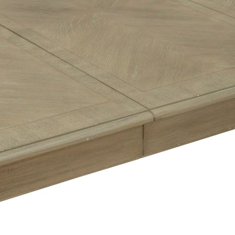 Ensemble de 7 pièces table rectangulaire Weathered Bisque Magnolia Manor