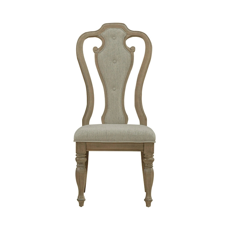 Ensemble de 7 pièces table rectangulaire Weathered Bisque Magnolia Manor