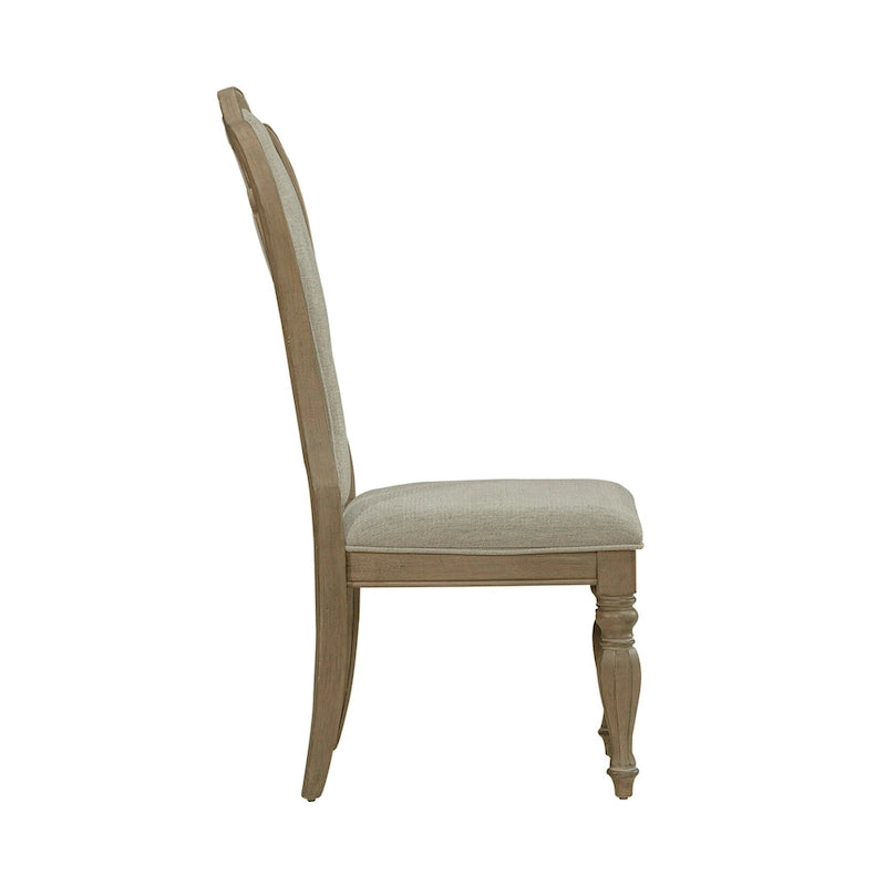 Ensemble de 7 pièces table rectangulaire Weathered Bisque Magnolia Manor