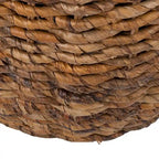 Table d'appoint Naomi en abaca tressé par East at Main - 19x19x19