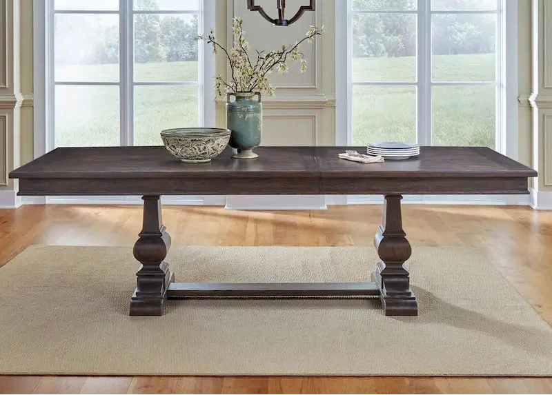 Paradise Valley Saddle Brown Oak Dining Table - Various Size Options