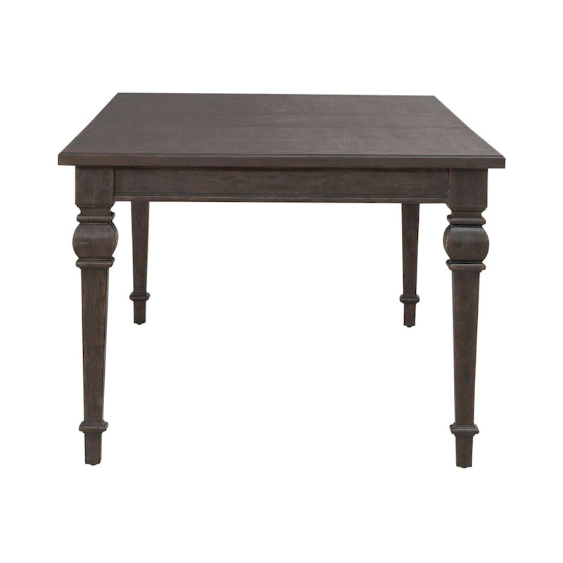 Table de salle à manger en chêne marron Paradise Valley - Diverses options de taille