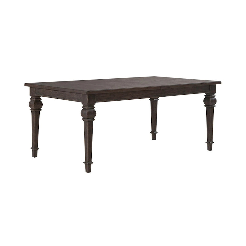 Table de salle à manger en chêne marron Paradise Valley - Diverses options de taille