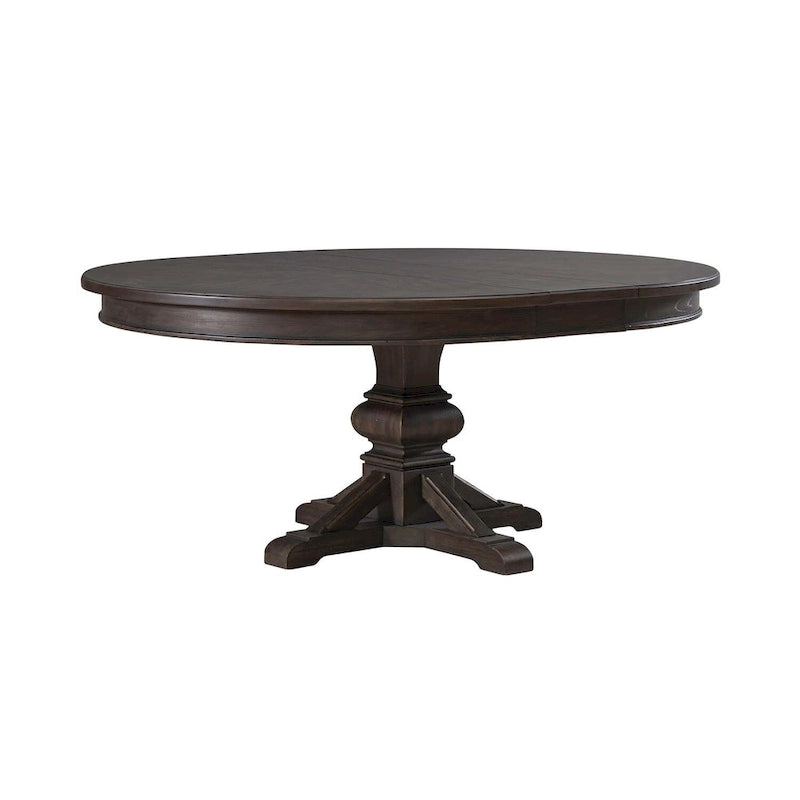 Table de salle à manger en chêne marron Paradise Valley - Diverses options de taille